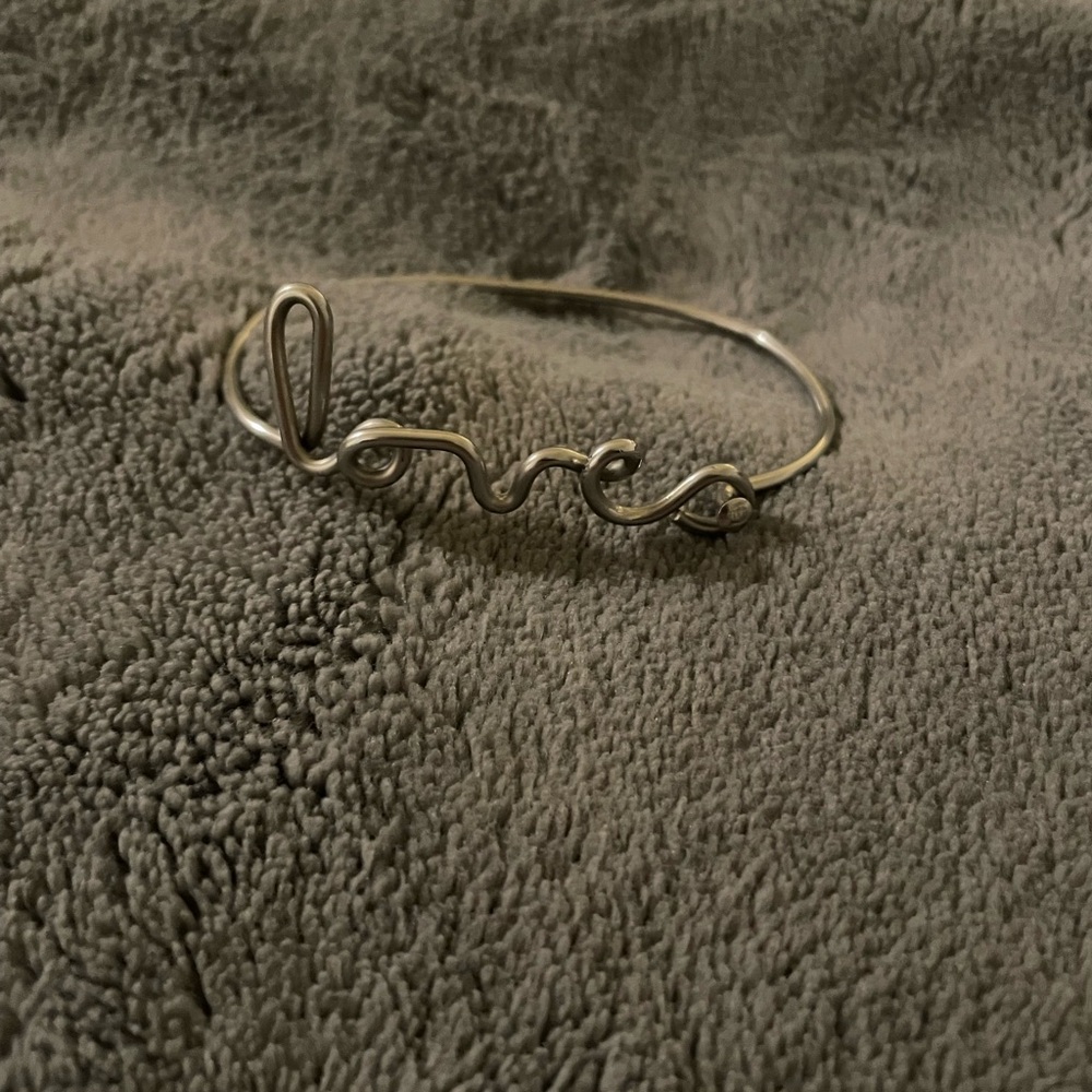 Cursive “Love” Bracelet